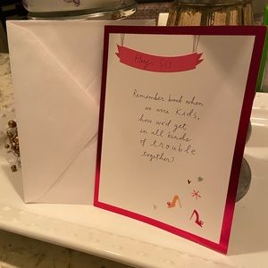 3/$5 Sister Bachelorette Party Bride Greeting Card